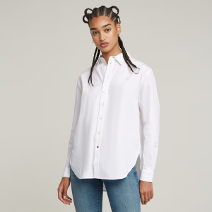 Boyfriend Shirt - White - Women, Shirts, G-Star RAW catalog