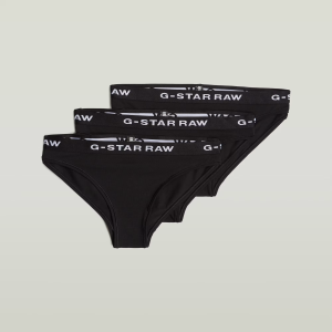 Brief 3 Pack - Black - Women, Underwear, G-Star RAW catalog