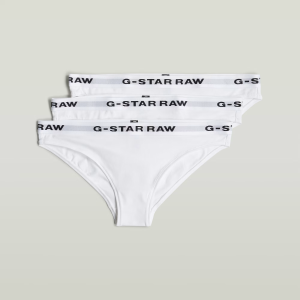 Brief 3 Pack - White - Women, Underwear, G-Star RAW catalog