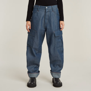 Cargo 3D Boyfriend Pants - Dark blue - Women, Pants, G-Star RAW catalog