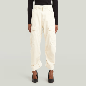 Cargo 3D Boyfriend Pants - White - Women, Pants, G-Star RAW catalog