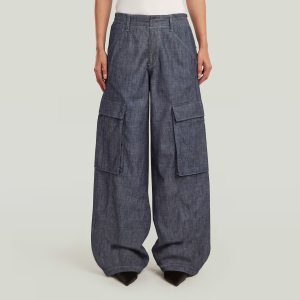 Cargo Summer Pants - Dark blue - Women, Jeans, G-Star RAW catalog