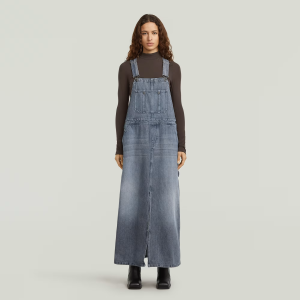Carpenter Dungaree Dress - faded ice blue - Women, Dresses, G-Star RAW catalog