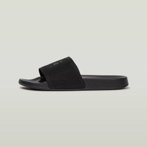 Cart III Knit Slides - Black - Women, Shoes, G-Star RAW catalog