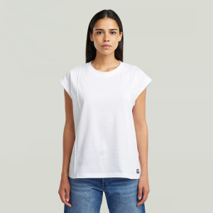 Constructed Loose T-Shirt - White - Women, T-Shirts, G-Star RAW catalog