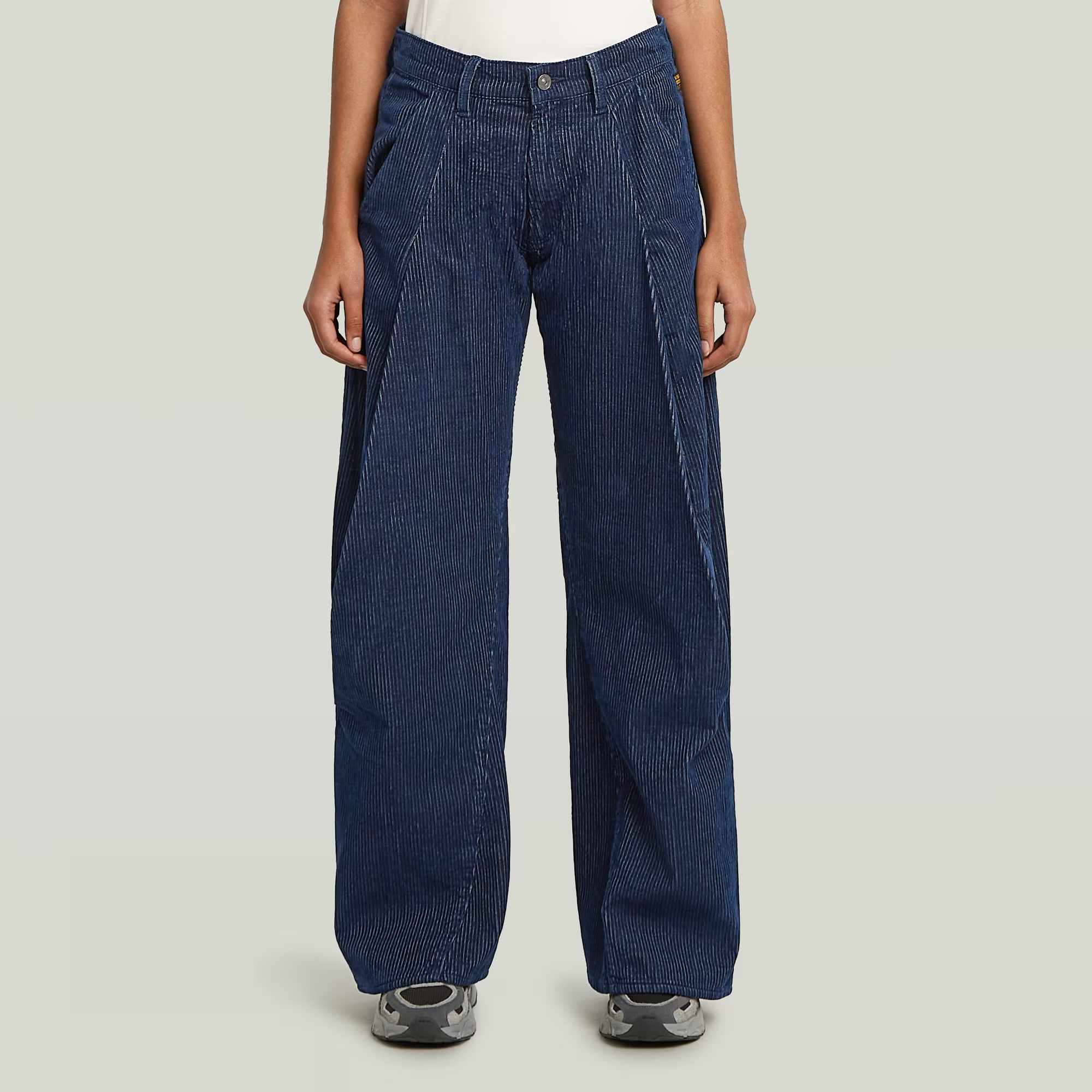 Contor Barrel Wide Chino Jeans - Dark blue - Women, Jeans, G-Star RAW catalog