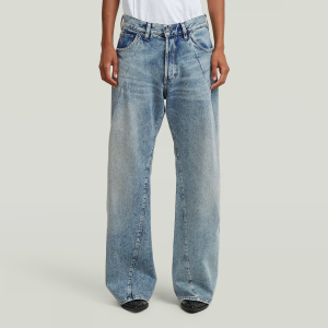 Contor Barrel Wide Pleat Jeans - Light blue - Women, Jeans, G-Star RAW catalog