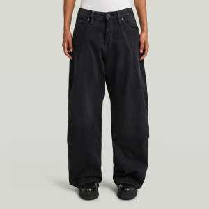 Contor Barrel Wide Pleat Jeans - worn in dark ocean - Women, Jeans, G-Star RAW catalog