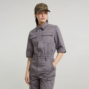 Core Jumpsuit - Grey - Women, Jumpsuits-Overalls, G-Star RAW catalog