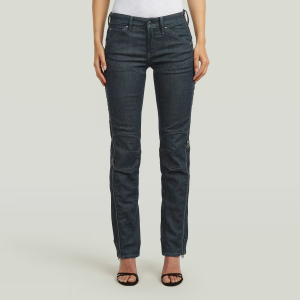 Dartt Zip Slim Jeans - Dark blue - Women, Jeans, G-Star RAW catalog