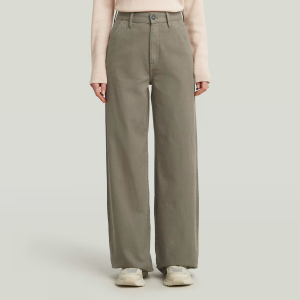 Deck 2.0 High Loose Chino - Brown - Women, Pants, G-Star RAW catalog