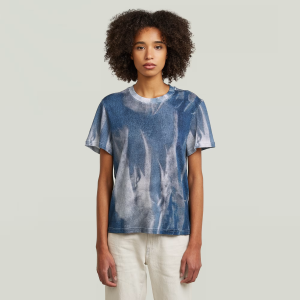 Denim Print T-Shirt - Multi color - Women, T-Shirts, G-Star RAW catalog