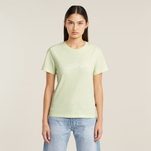 Embro Logo T-Shirt - Green - Women, T-Shirts, G-Star RAW catalog