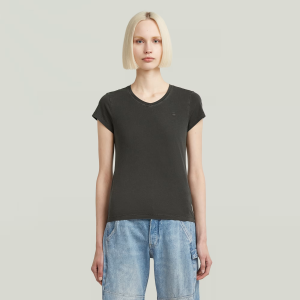 Eyben Slim V T-Shirt 2.0 - Grey - Women, T-Shirts, G-Star RAW catalog