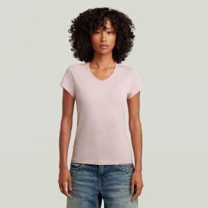 Eyben Slim V T-Shirt 2.0 - Pink - Women, T-Shirts, G-Star RAW catalog