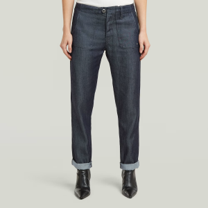 Fatigue Boyfriend Pants - Dark blue - Women, Pants, G-Star RAW catalog