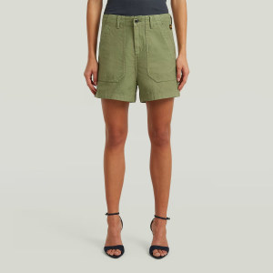 Fatigue Shorts - Green - Women, Shorts, G-Star RAW catalog