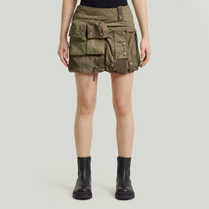 Field Mini Skirt - Brown - Women, Skirts, G-Star RAW catalog