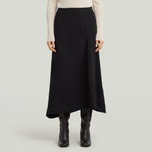 Flare Skirt - Black - Women, Skirts, G-Star RAW catalog