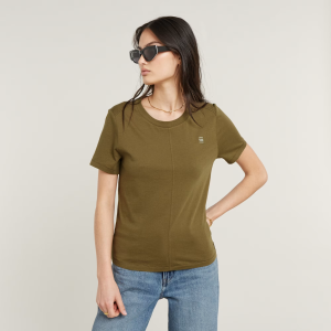 Front Seam Top - Green - Women, T-Shirts, G-Star RAW catalog