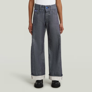 G-STAR Origins Bowey Barrel Selvedge Jeans - Dark blue - Women, Jeans, G-Star RAW catalog