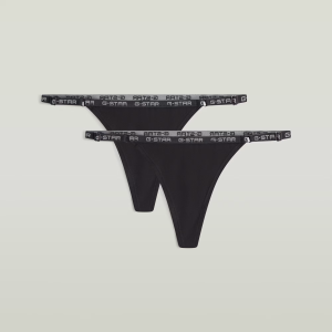 G-String 2-Pack - Black - Women, Underwear, G-Star RAW catalog