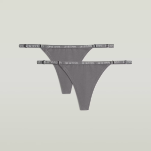 G-String 2-Pack - Grey - Women, Underwear, G-Star RAW catalog