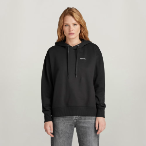 Graphic Core Hooded Sweater - Black - Women, Sweatshirts-Hoodies, G-Star RAW catalog
