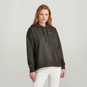 Graphic Core Hooded Sweater - Grey - Women, Sweatshirts-Hoodies, G-Star RAW catalog