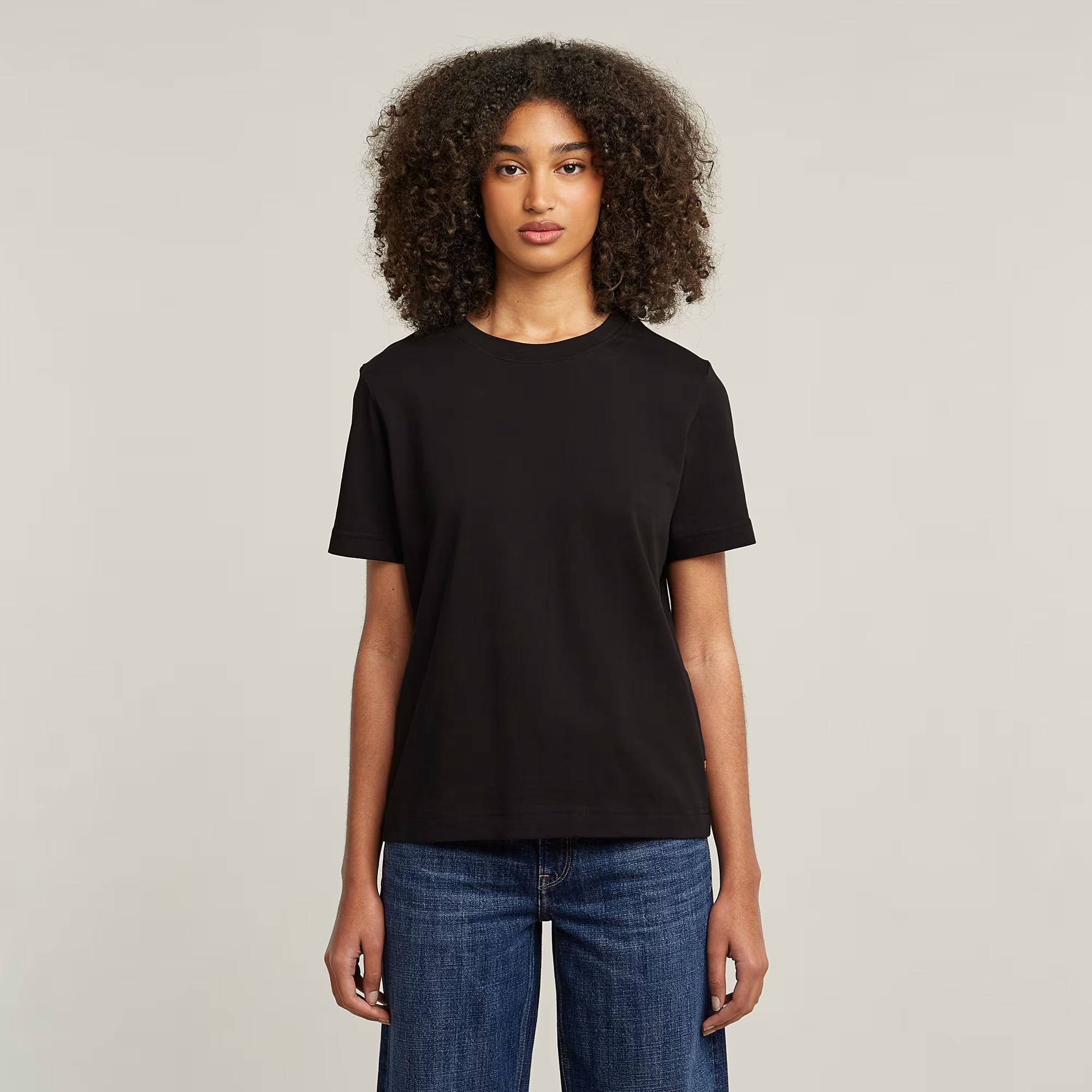 Heavy Weight Essential T-shirt - Black - Women, T-Shirts, G-Star RAW catalog