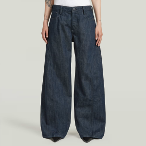 Helyx Cinch Wide Jeans - Dark blue - Women, Jeans, G-Star RAW catalog