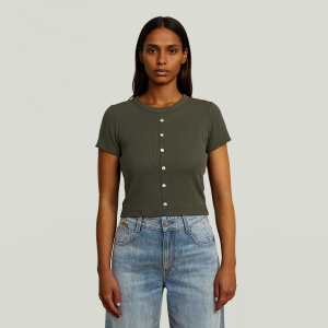 Heritage Hardware Baby T-Shirt - Grey - Women, T-Shirts, G-Star RAW catalog