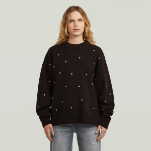 Heritage Hardware Loose Knit - Brown - Women, Knitwear, G-Star RAW catalog