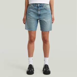 High Bermuda Short - Medium blue - Women, Shorts, G-Star RAW catalog