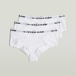 Hipster 3 Pack - White - Women, Underwear, G-Star RAW catalog