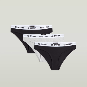 Hipster Brief 3-Pack - Multi color - Women, Underwear, G-Star RAW catalog