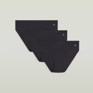 Hipster No VPL Brief 3-Pack - Black - Women, Underwear, G-Star RAW catalog