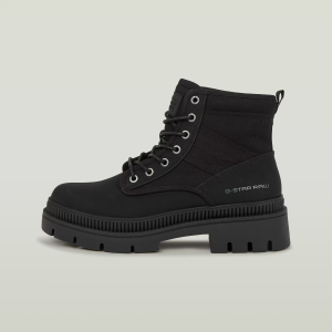 Huntington Mid Biker Boots - Black - Women, Shoes, G-Star RAW catalog