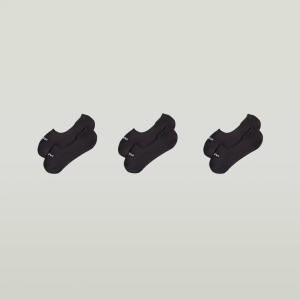 Invisible Sock 3-Pack - Black - Women, Accessories, G-Star RAW catalog
