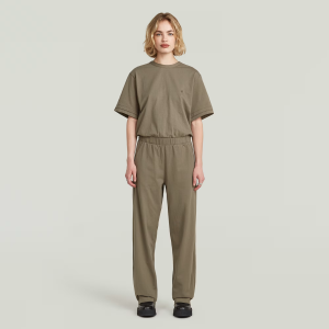 Jersey Jumpsuit - Brown - Women, Jumpsuits-Overalls, G-Star RAW catalog