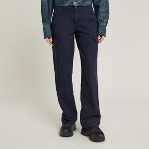 Judee Cargo Pants - Dark blue - Women, Pants, G-Star RAW catalog