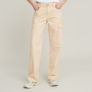 Judee Low Waist Cargo Pants - Pink - Women, Pants, G-Star RAW catalog