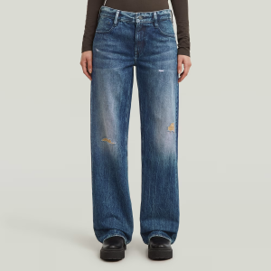 Judee Low Waist Loose Jeans - Dark blue - Women, Jeans, G-Star RAW catalog
