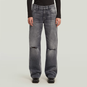Judee Low Waist Loose Jeans - Grey - Women, Jeans, G-Star RAW catalog