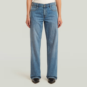 Judee Low Waist Loose Jeans - Medium blue - Women, Jeans, G-Star RAW catalog