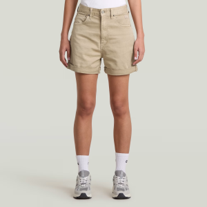 Judee Short Clean Edge Shorts - Beige - Women, Shorts, G-Star RAW catalog