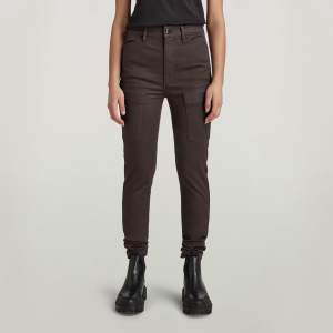 Kafey Cargo Ultra High Skinny Jeans - Brown - Women, Pants, G-Star RAW catalog