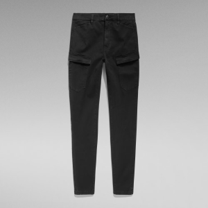 Kafey Cargo Ultra High Skinny Pants - Black - Women, Pants, G-Star RAW catalog