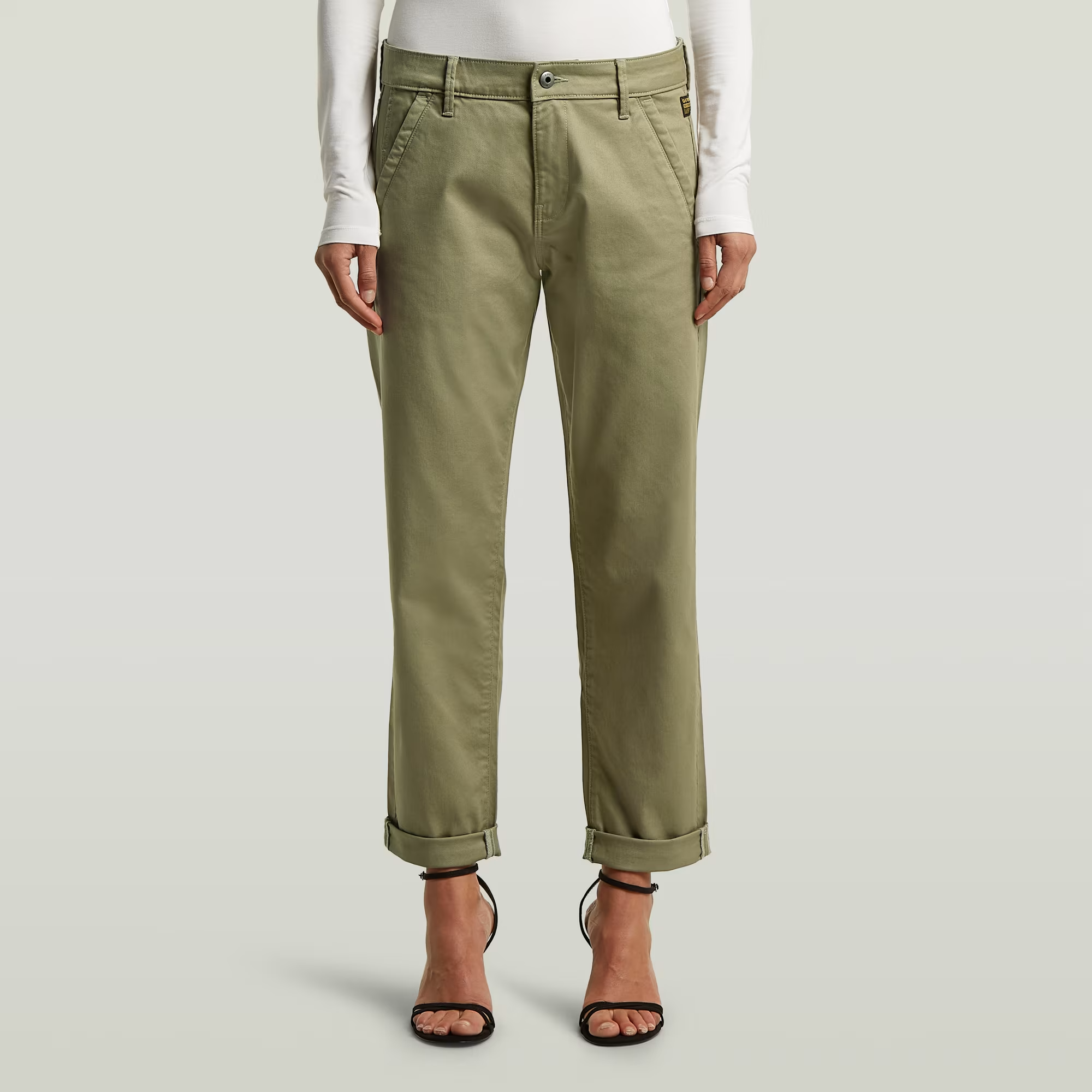 Kate Boyfriend Chino - Green - Women, Pants, G-Star RAW catalog