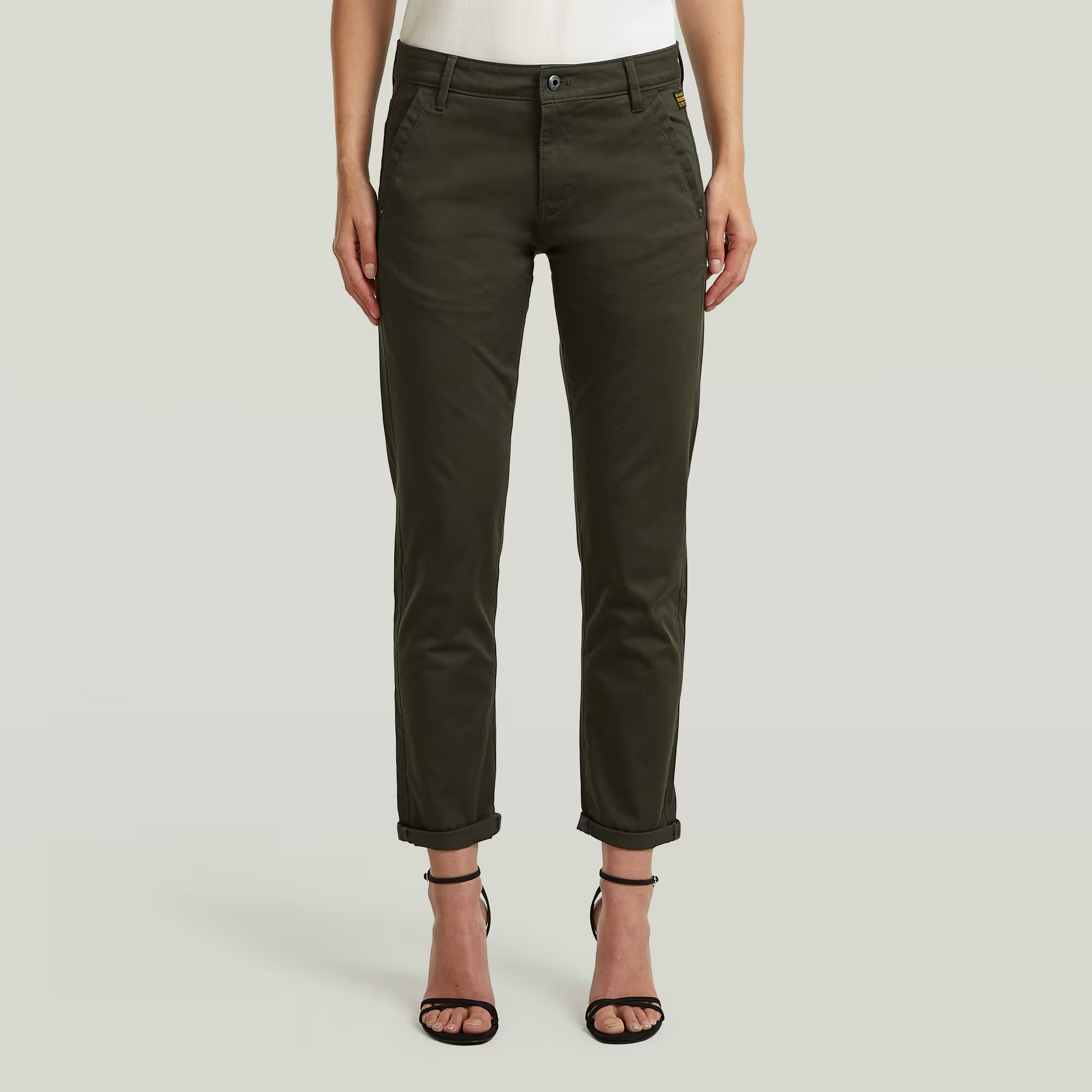 Kate Boyfriend Chino - Grey - Women, Pants, G-Star RAW catalog